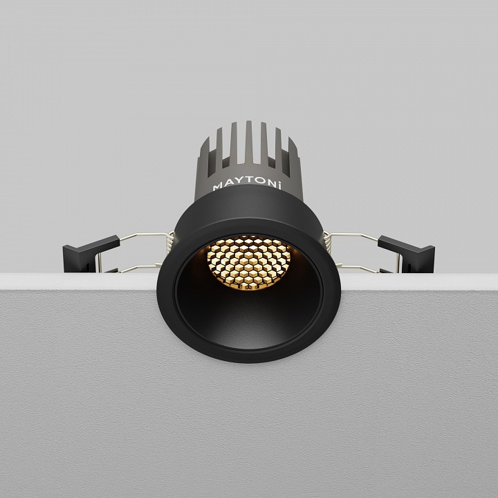 Встраиваемый светильник maytoni dl115-10w-3k-b