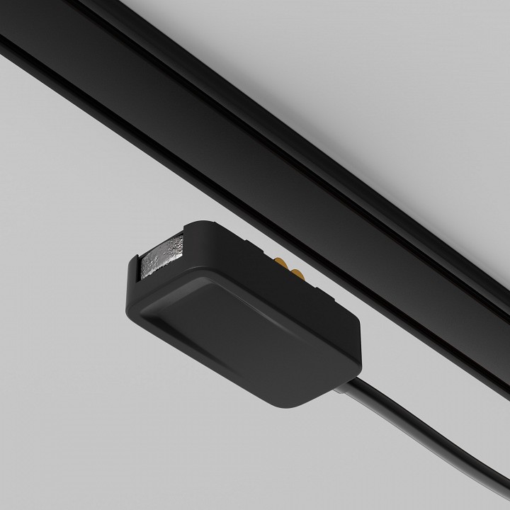 Токопровод концевой maytoni accessories for tracks radity tra084b-12b-50