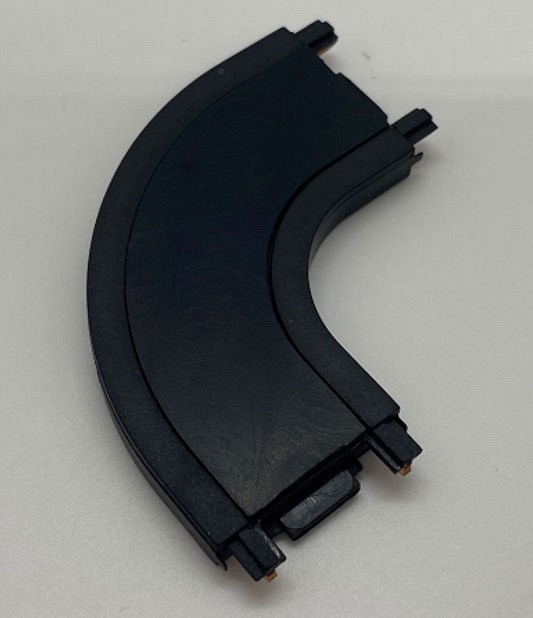 Соединитель угловой l-образный для треков накладных maytoni accessories for tracks radity tra084cr-11b