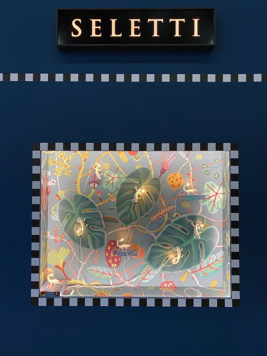 Зверь световой seletti chameleon lamp 15092