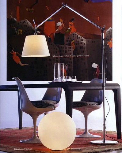 Основание для настольной лампы artemide tolomeo mega e27 150вт k 0564010a