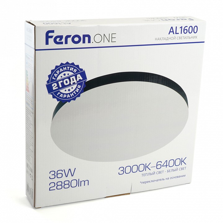 Накладной светильник feron al1600 48884