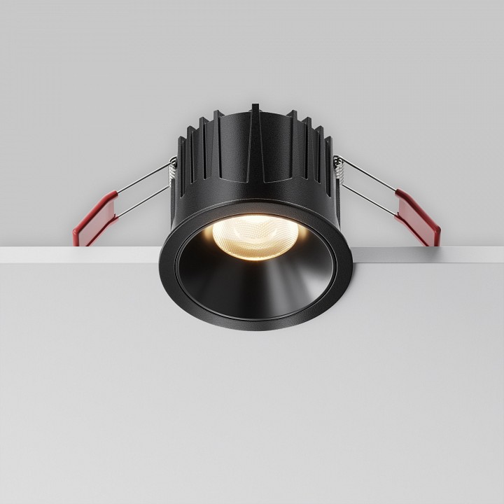 Встраиваемый светильник maytoni alfa led dl043-01-15w3k-rd-b-1