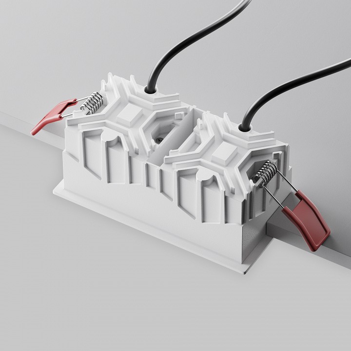 Встраиваемый светильник maytoni alfa led dl043-02-10w3k-sq-w-1