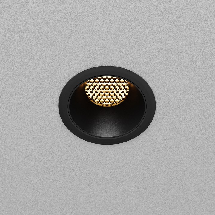 Встраиваемый светильник maytoni dl115-10w-3k-b