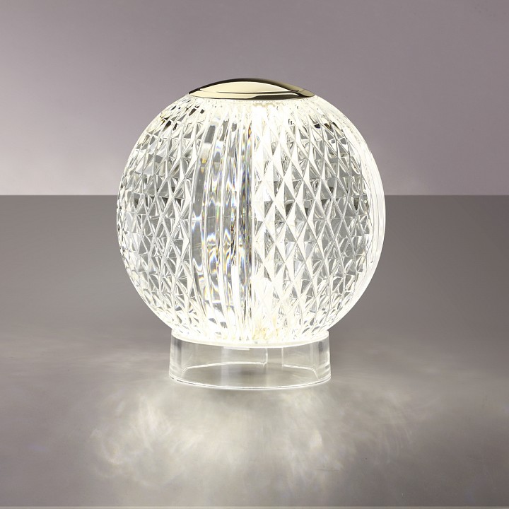 Настольная лампа декоративная odeon light crystal 5008/2tl