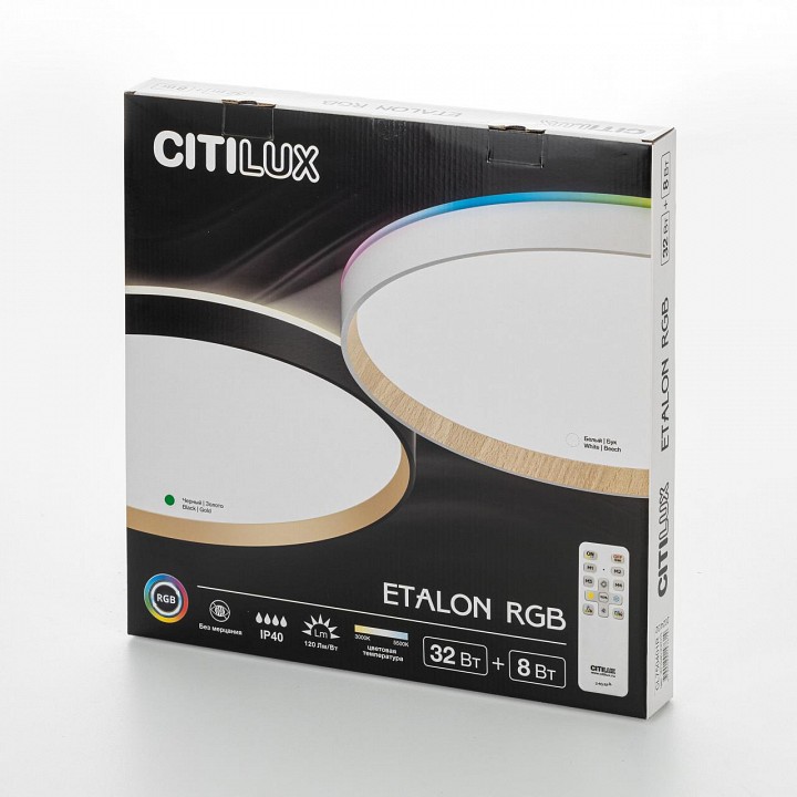 Накладной светильник citilux etalon cl750401r