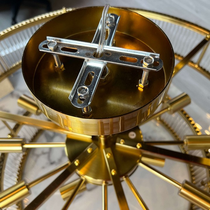 Люстра на штанге imperiumloft rh marais round chandelier d80 40, 2668