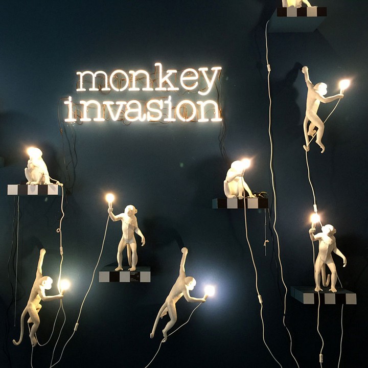 Подвесной светильник seletti monkey lamp 14923
