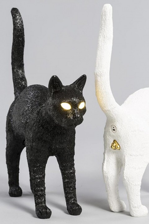 Зверь световой seletti cat lamp 15041