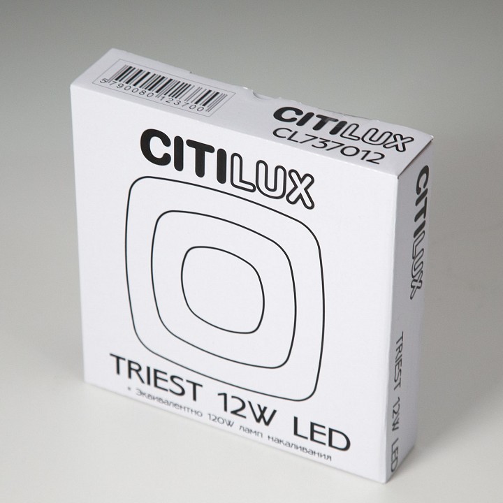 Накладной светильник citilux триест cl737b012