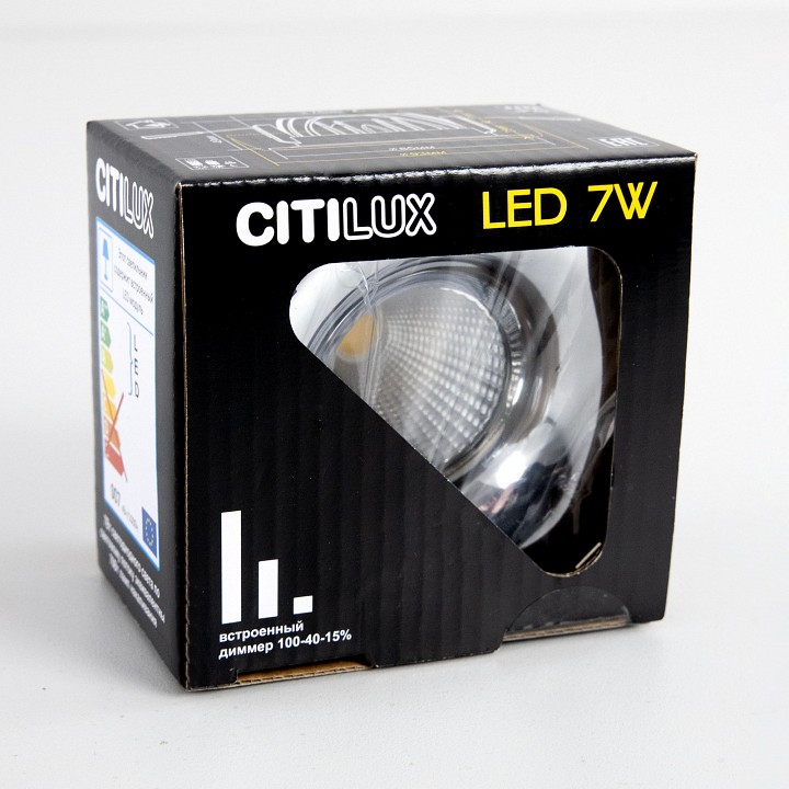 Встраиваемый светильник citilux гамма cld004nw1