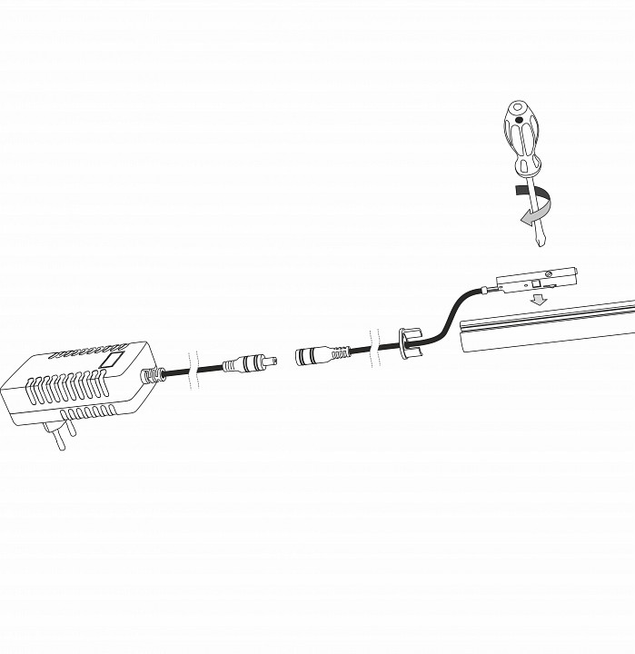 Блок питания elektrostandard mini magnetic a067265
