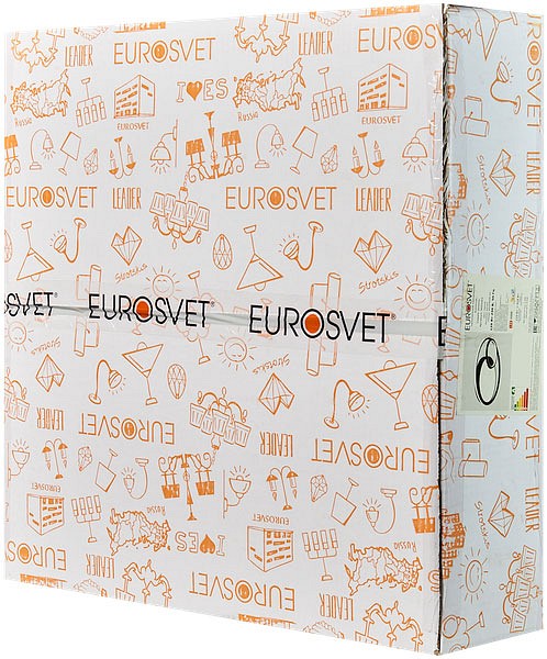 Накладной светильник eurosvet jeremy 90254/1 черный