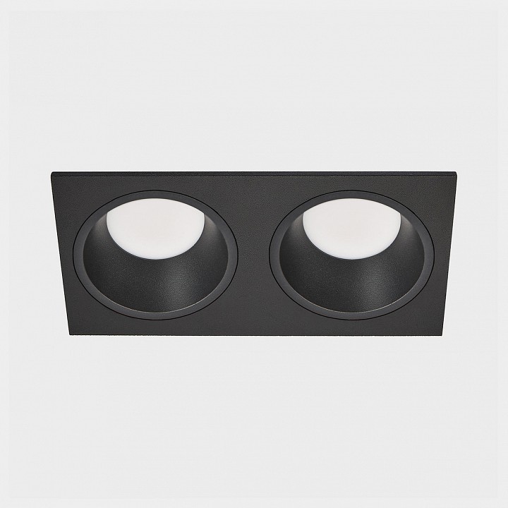 Встраиваемый светильник italline it08-8013 it08-8013 black 3000k