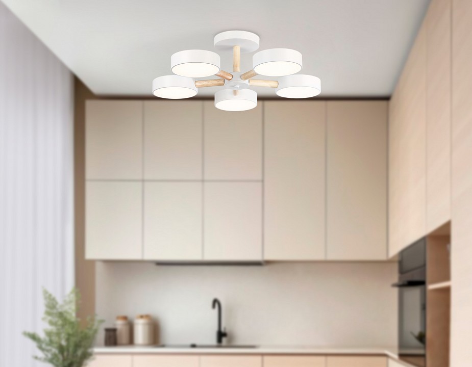 Люстра на штанге ambrella light fl fl4825