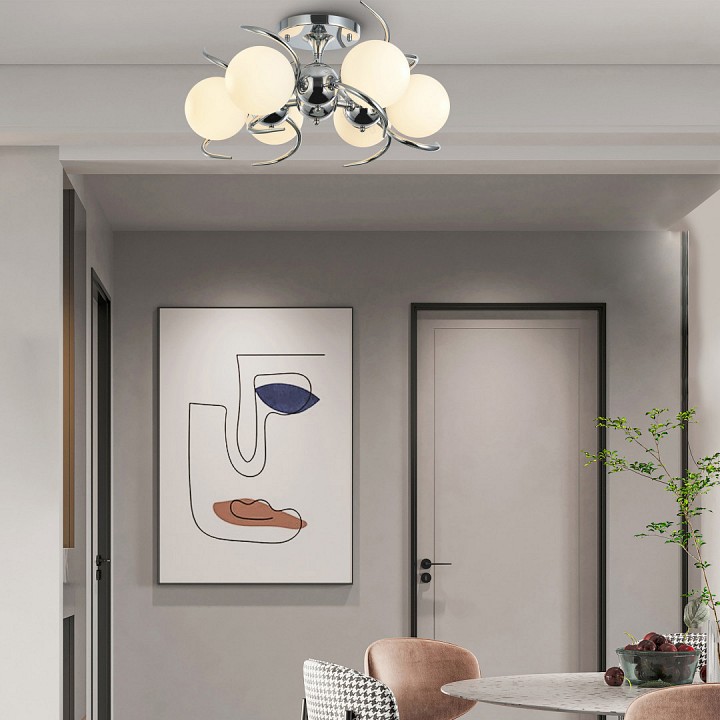 Люстра на штанге arte milano neapolis-71007 271007/6c ni