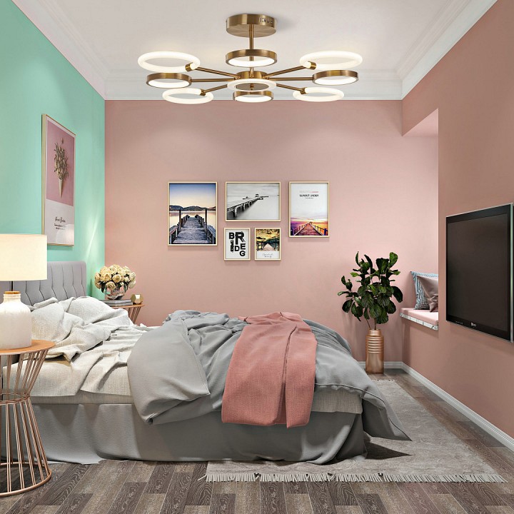 Люстра на штанге arte milano neapolis-77240 277240/8 gd