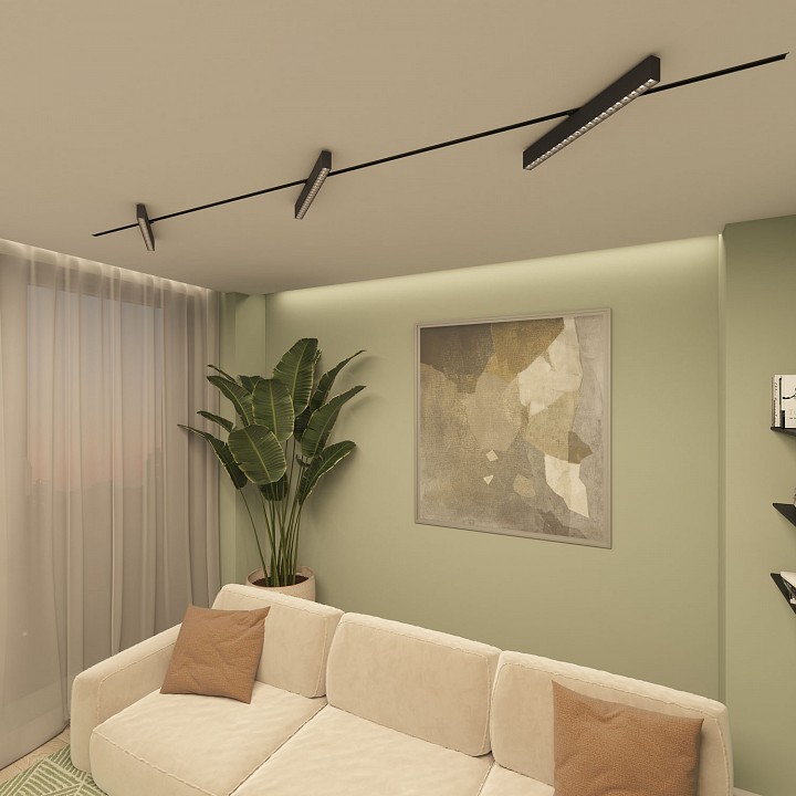 Накладной светильник denkirs edder dk6644-bk