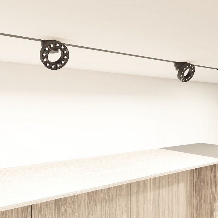 Светильник на штанге denkirs smart grill dk8030-bk