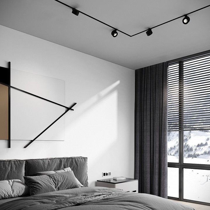 Светильник на штанге elektrostandard slim magnetic a066699