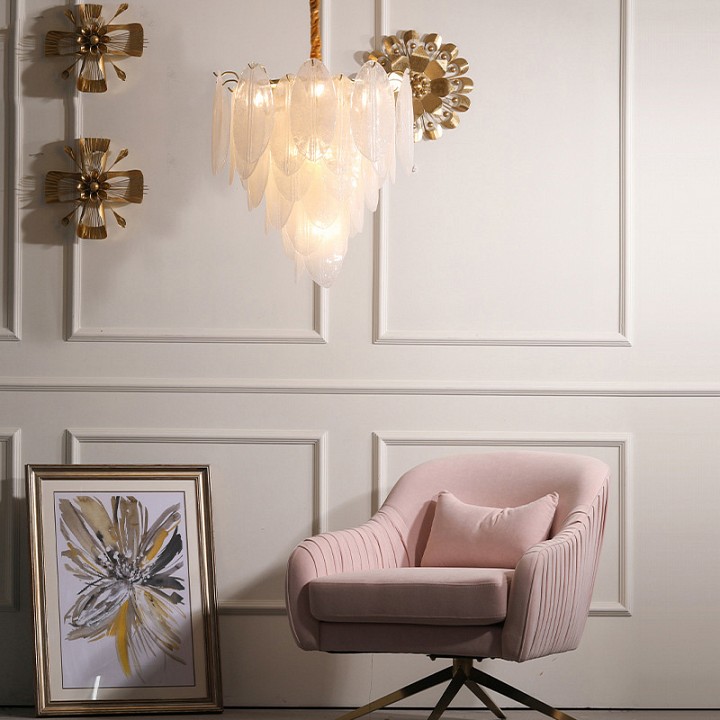 Подвесная люстра imperiumloft angel style italian murano glass blomst01
