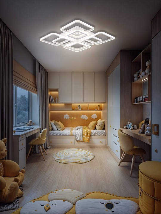 Потолочная люстра natali kovaltseva spektr led lamps 81449