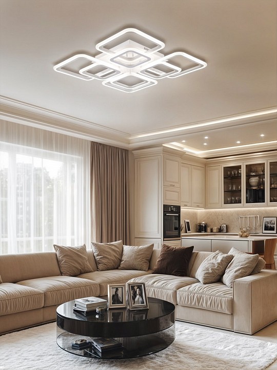 Потолочная люстра natali kovaltseva spektr led smart 84006