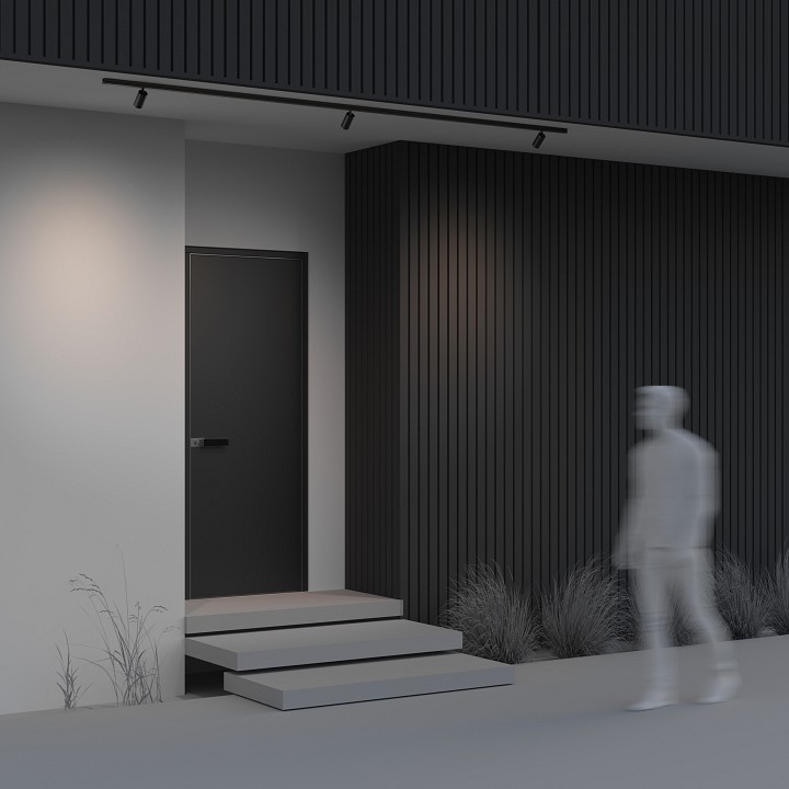 Светильник на штанге maytoni focus led o-tr02-1-s-8wb3k