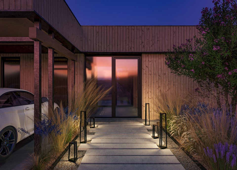 Наземный низкий светильник maytoni luft o466fl-l12b3k