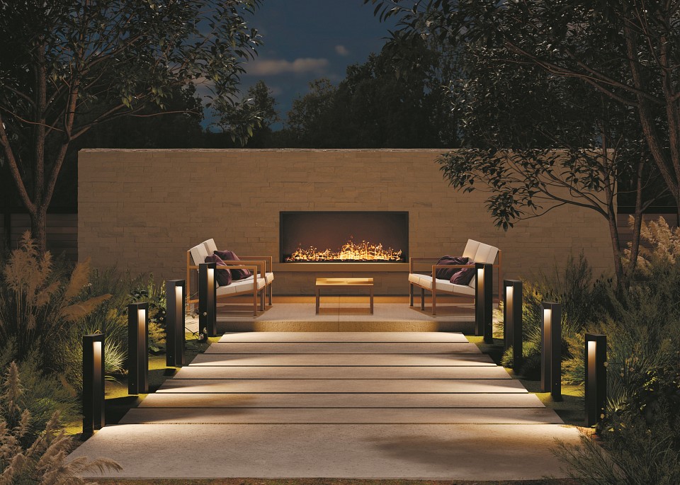 Наземный высокий светильник maytoni frama o469fl-l12gf3k