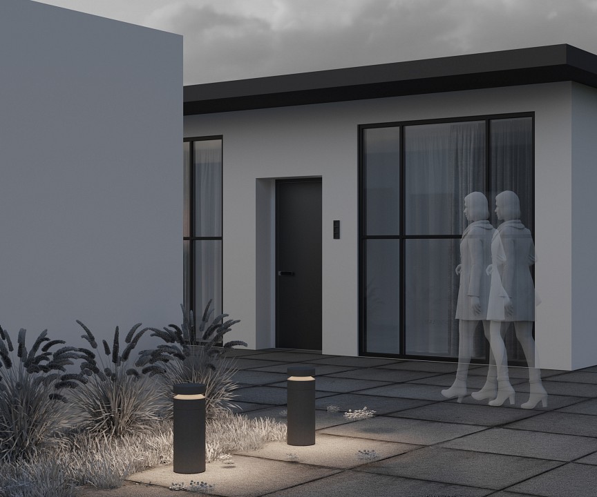 Наземный низкий светильник maytoni betone o469fl-l20cm3k