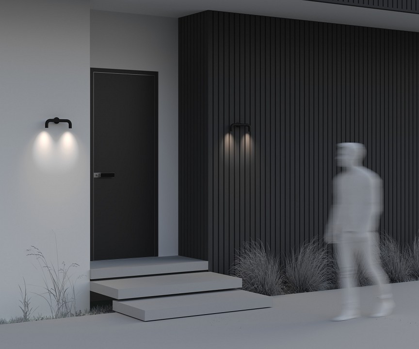 Светильник на штанге maytoni sleek o477wl-l4gf3k