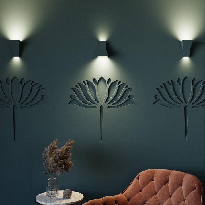 Накладной светильник odeon light gips 3882/1w