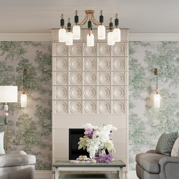 Потолочная люстра odeon light candy 4861/5c