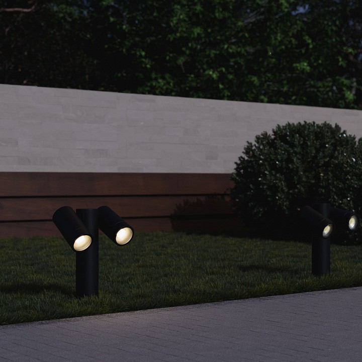 Наземный низкий светильник st-luce ecollo sl9011.405.02