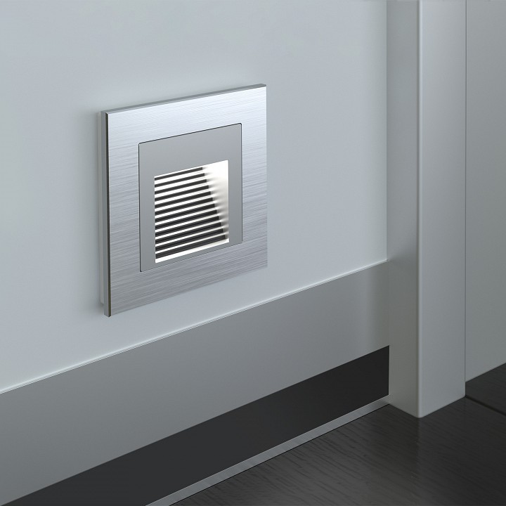 Рамка на 1 пост werkel aluminium (алюминий) w0011706