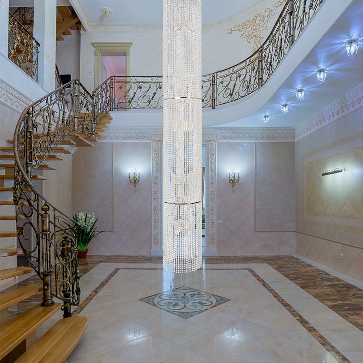 Люстра на штанге arti lampadari lazio lazio e 1.9.35.502 g