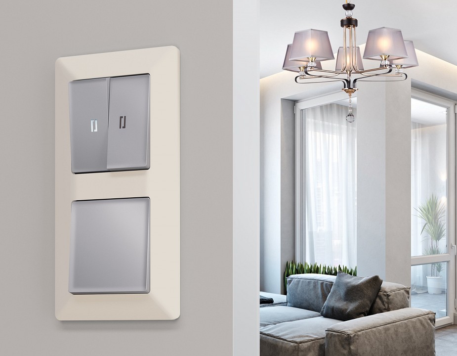 Рамка на 3 поста ambrella volt line af110333