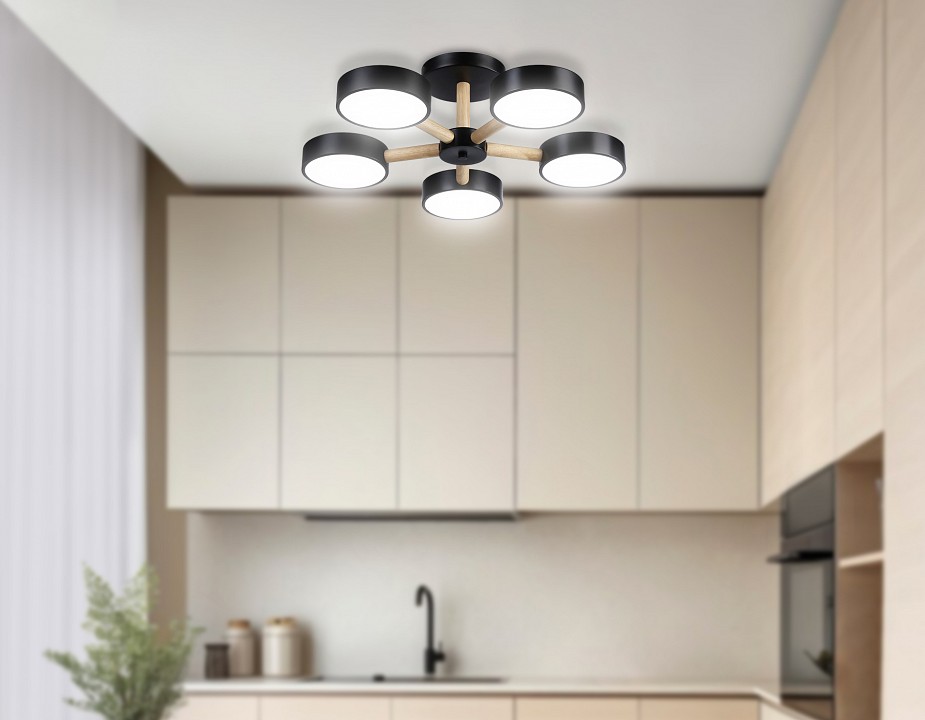 Люстра на штанге ambrella light fl fl4828