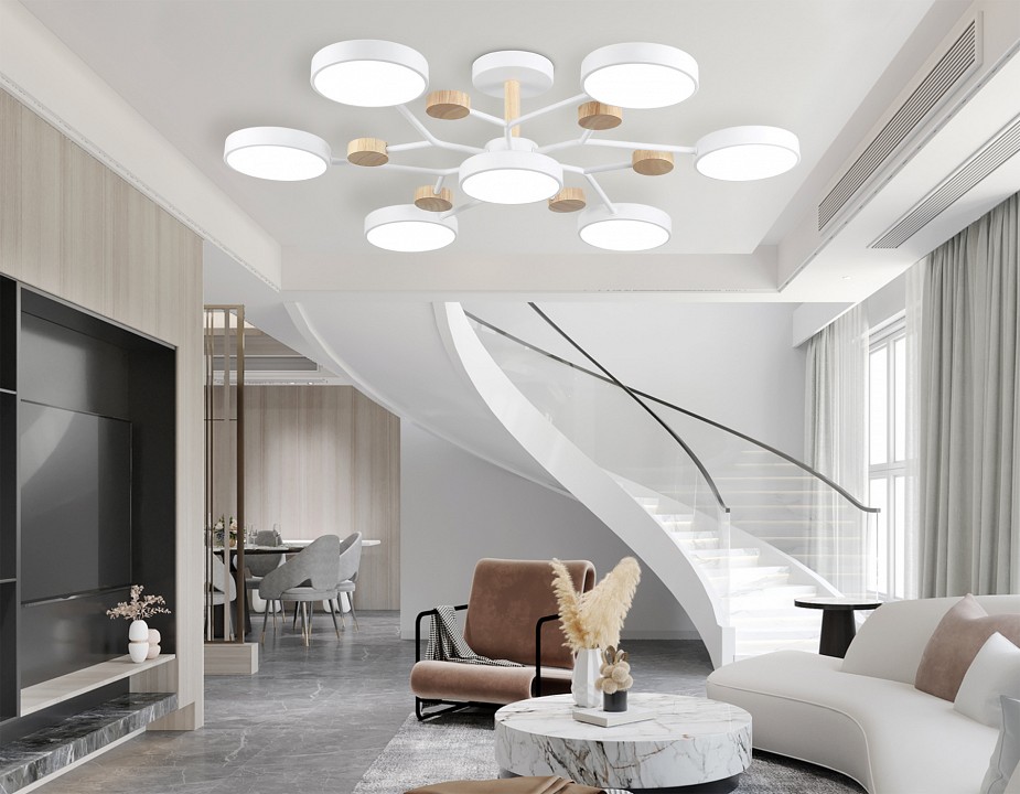 Люстра на штанге ambrella light fl fl4864