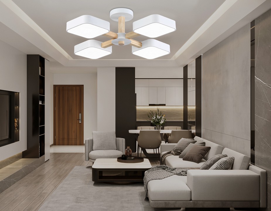 Люстра на штанге ambrella light fl fl4879