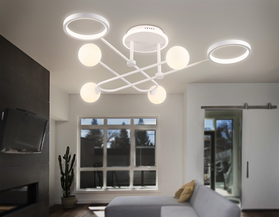 Люстра на штанге ambrella light fl fl66229