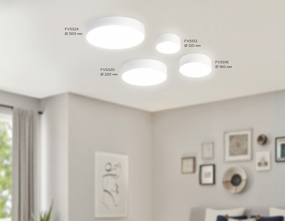 Накладной светильник ambrella light fv fv5512
