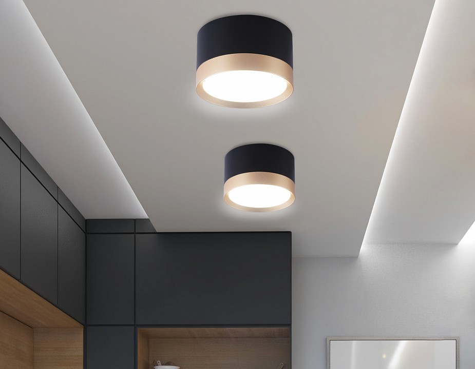 Накладной светильник ambrella light techno spot tn52359
