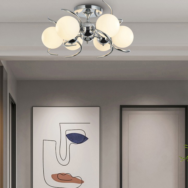 Люстра на штанге arte milano neapolis-71007 271007/6c ni