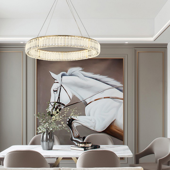Подвесной светильник arte milano am-9018 2728b.d600.led g