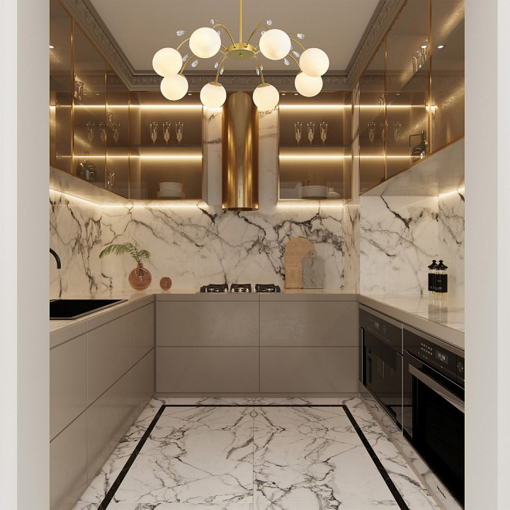 Люстра на штанге arte milano neapolis-71069 273802/8 gd