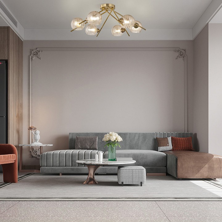 Потолочная люстра arte milano amalfi-322307 322307/6 ab
