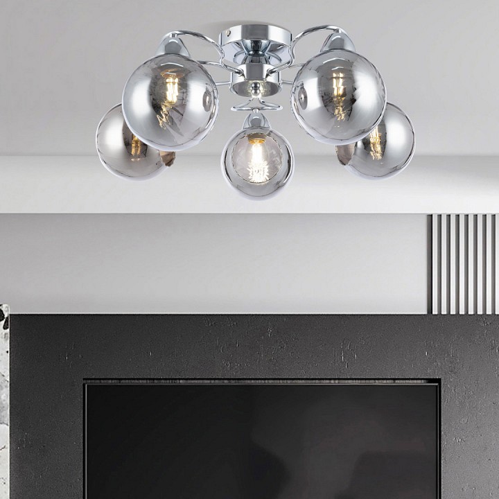 Потолочная люстра arte milano amalfi-329207 329207/5 cr